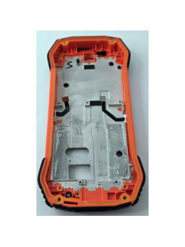 Carcasa o marco frontal naranja para Blackview N6000