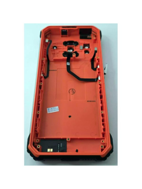 Tapa trasera o tapa bateria naranja para Blackview Oscal S80