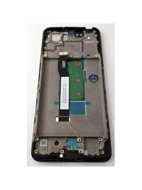 Pantalla lcd para Xiaomi Redmi Note 12T Pro 5G mas tactil negro con marco negro calidad premium