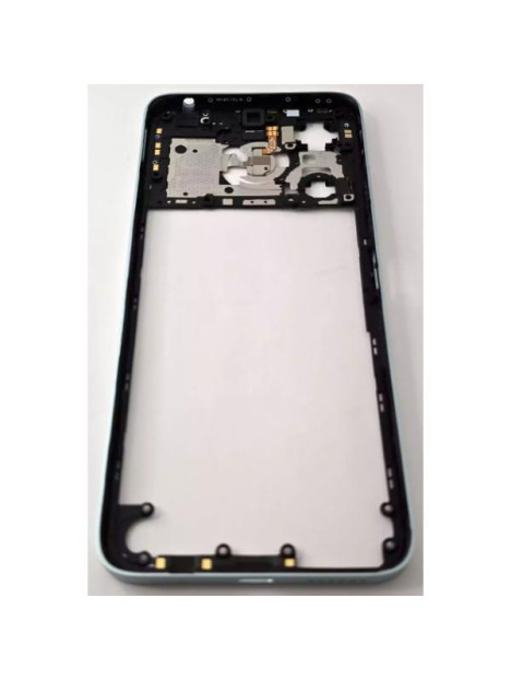 Carcasa o marco central azul para Xiaomi Redmi 13 5G con NFC