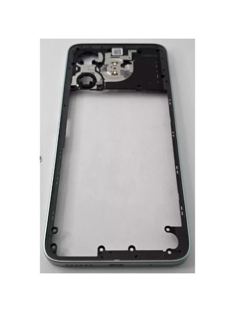 Carcasa o marco central azul para Xiaomi Redmi 13 5G con NFC