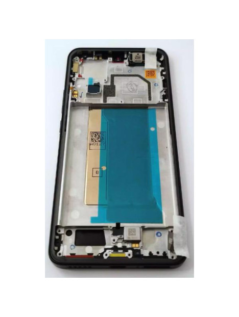 Pantalla lcd para Xiaomi 13T Pro mas tactil negro con marco negro 5600290M1200 Service Pack