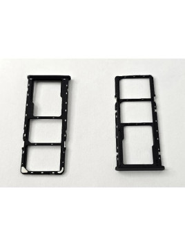 Soporte o bandeja sim negra Dual sim para Oppo A40m calidad premium