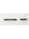 Set de 2 botones laterales plata para Xiaomi 12T Xiaomi 12T Pro calidad premium