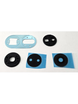 Cristal de camara para Oppo A78 4G CPH2565 con marco verde calidad premium