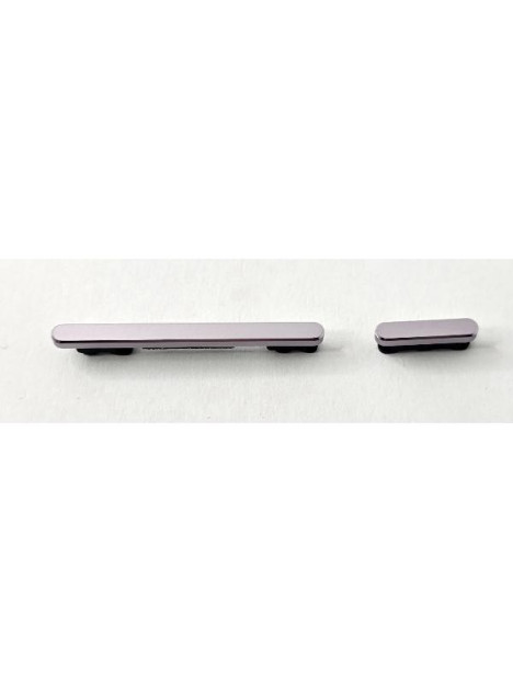 Set de 2 botones laterales rosa para Xiaomi 12 Lite calidad premium