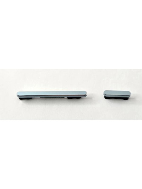 Set de 2 botones laterales verdes para Xiaomi 12 Lite calidad premium