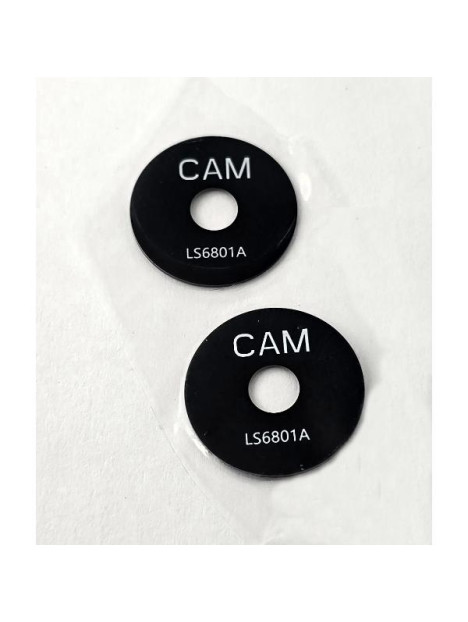 Set de 2 cristales de camara para Oppo A40m calidad premium