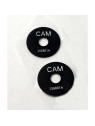 Set de 2 cristales de camara para Oppo A40m calidad premium