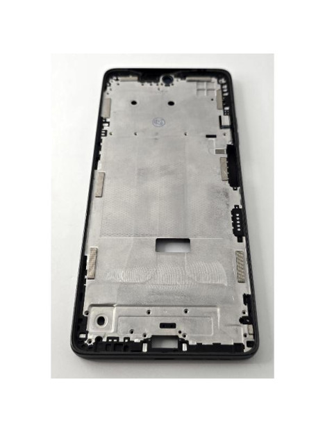 Carcasa o marco frontal negro para Motorola Moto G75 5G