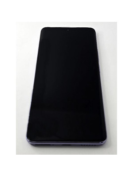 Pantalla lcd para Xiaomi Redmi Note 14 Pro 4G Redmi Note 14 Pro 5G mas tactil negro marco morado calidad premium