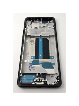 Carcasa o marco frontal negro para Xiaomi Redmi Note 14 Pro Plus 5G