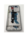 Pantalla lcd para Xiaomi Redmi Note 14 Pro 4G Redmi Note 14 Pro 5G mas tactil negro con marco plata calidad premium