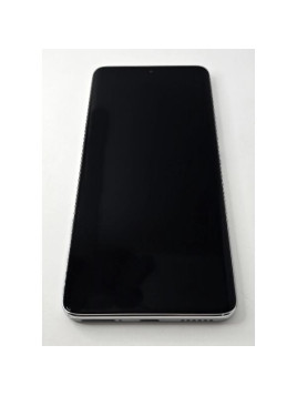 Pantalla lcd para Xiaomi Redmi Note 14 Pro 4G Redmi Note 14 Pro 5G mas tactil negro con marco plata calidad premium