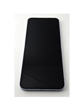 Pantalla lcd para Samsung Galaxy Z Flip6 SM-F741B mas tactil negro con marco azul claro GH82-35014C Service Pack