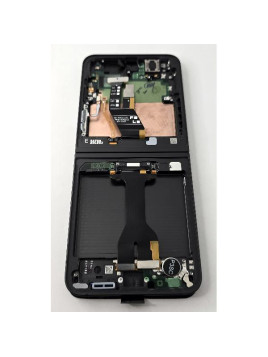 Pantalla lcd para Samsung Galaxy Z Flip6 SM-F741B mas tactil negro con marco negro GH82-35014E Service Pack