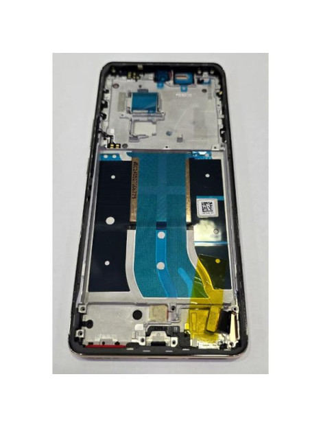 Pantalla lcd para Realme 12 Pro Plus RMX3840 mas tactil negro con marco negro 621029000160 Service Pack