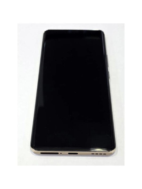 Pantalla lcd para Realme 12 Pro Plus RMX3840 mas tactil negro con marco negro 621029000160 Service Pack
