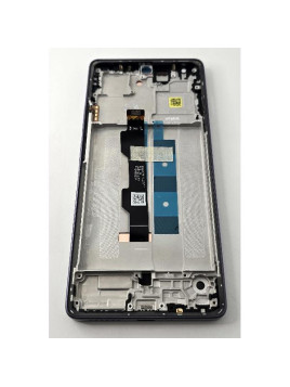 Pantalla lcd para Xiaomi Redmi Note 13 pro 4G Poco M6 Pro 4G tactil negro marco morado 5600020N6P00 Service Pack