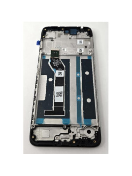 Pantalla lcd para Motorola Moto E15 Moto G05 mas tactil negro con marco negro 5D68C29300 Service Pack