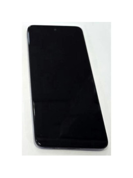 Pantalla lcd para Motorola Moto E15 Moto G05 mas tactil negro con marco negro 5D68C29300 Service Pack