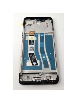 Pantalla lcd para Motorola Moto G55 XT2435 mas tactil negro con marco negro 5D68C28432 Service Pack