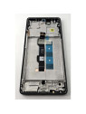 Pantalla lcd para Xiaomi Redmi Note 13 Pro 4G Poco M6 Pro 4G tactil negro marco azul 5600030N6P00 Service Pack