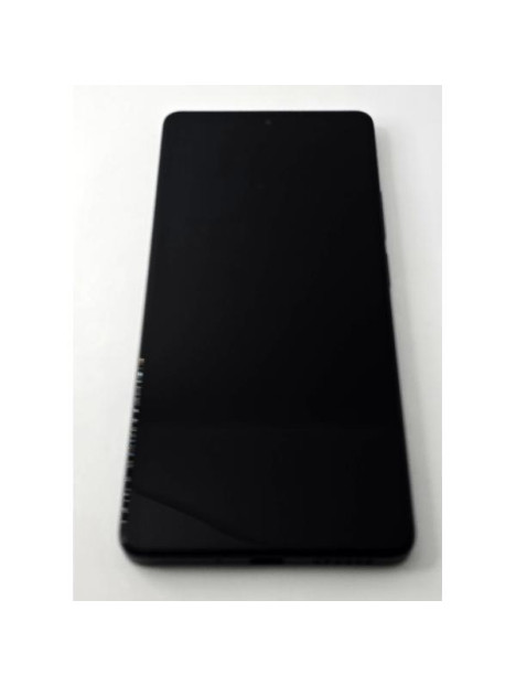 Pantalla lcd para Xiaomi Redmi Note 13 Pro 4G Poco M6 Pro 4G tactil negro marco azul 5600030N6P00 Service Pack