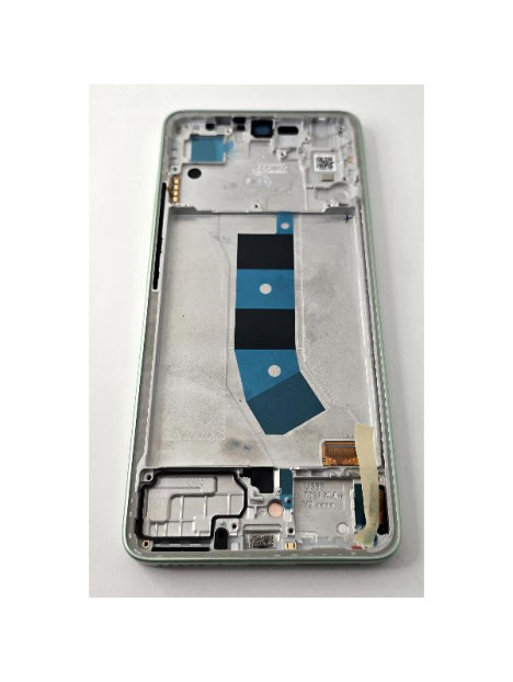 Pantalla lcd para Xiaomi Redmi Note 13 4G mas tactil negro con marco verde 56000300N700 Service Pack