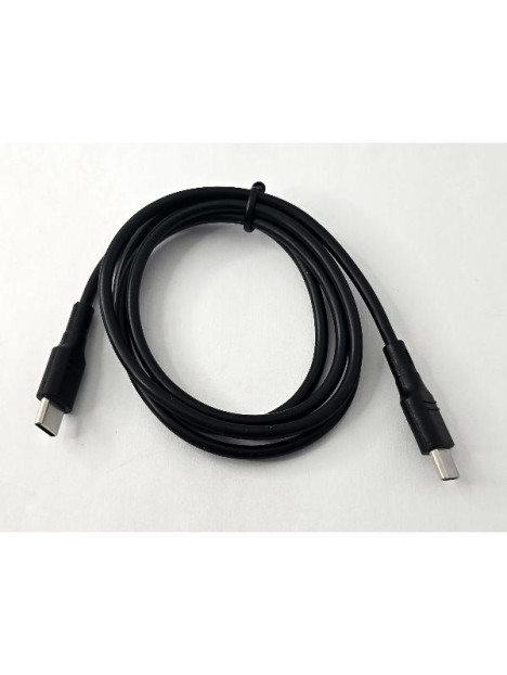 Cable Tipo C a Tipo C BLUE STAR 3A 60W DC-001CC3 0.1m negro