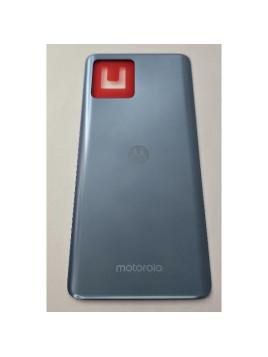 Tapa trasera o tapa bateria azul para Motorola Moto G72 5S58C21711 Service Pack