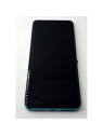 Pantalla lcd para Xiaomi Mi 10 5G Version C mas tactil negro con marco azul Service Pack