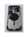 Tapa trasera o tapa bateria morado oscuro para Iphone 14 Pro Max con marco central Remanufacturada Grado A