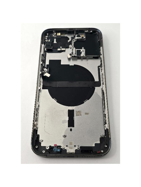 Tapa trasera o tapa bateria gris para Iphone 13 Pro Max con marco central Remanufacturada Grado A
