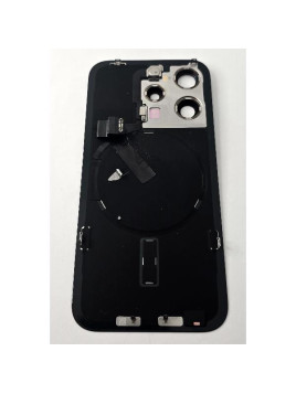 Tapa trasera o tapa bateria azul titanio para iPhone 15 Pro remanufacurada Grado A