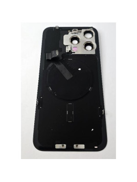 Tapa trasera o tapa bateria azul titanio para iPhone 15 Pro Max remanufacurada Grado A