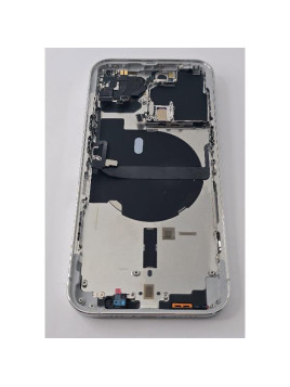 Tapa trasera o tapa bateria plata para Iphone 13 Pro con marco central Remanufacturada Grado A