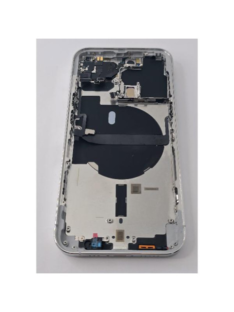 Tapa trasera o tapa bateria plata para Iphone 13 Pro con marco central Remanufacturada Grado A