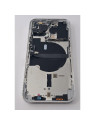 Tapa trasera o tapa bateria plata para Iphone 13 Pro con marco central Remanufacturada Grado A