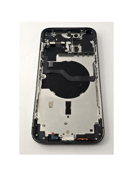 Tapa trasera o tapa bateria azul oscuro para Iphone 12 Pro Max y marco central Remanufacturada Grado A