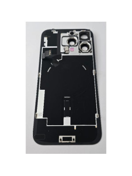 Tapa trasera o tapa bateria gris titanio para iPhone 16 Pro Max remanufacurada Grado A