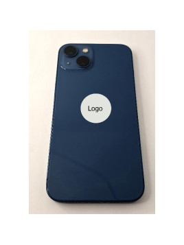 Tapa trasera o tapa bateria azul para Iphone 13 con marco central Remanufacturada Grado A