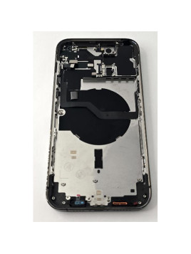 Tapa trasera o tapa bateria gris para Iphone 12 Pro Max con marco central Remanufacturada Grado A