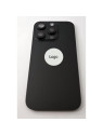Tapa trasera o tapa bateria negra para iPhone 16 Pro remanufacurada Grado A