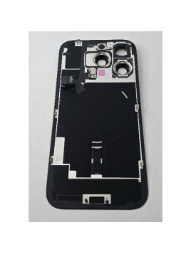 Tapa trasera o tapa bateria negra para iPhone 16 Pro remanufacurada Grado A