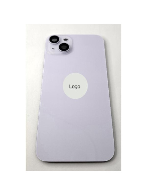 Tapa trasera o tapa bateria morada para iPhone 14 Plus remanufacurada Grado A