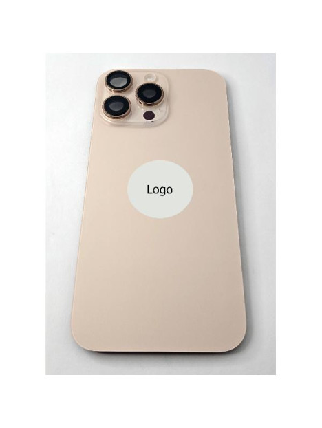 Tapa trasera o tapa bateria color desierto para iPhone 16 Pro Max remanufacurada Grado A