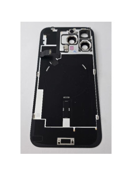 Tapa trasera o tapa bateria negra para iPhone 16 Pro Max remanufacurada Grado A