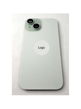 Tapa trasera o tapa bateria verde para iPhone 15 remanufacurada Grado A