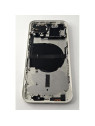 Tapa trasera o tapa bateria blanca para iPhone 13 con marco central remanufacurada Grado A